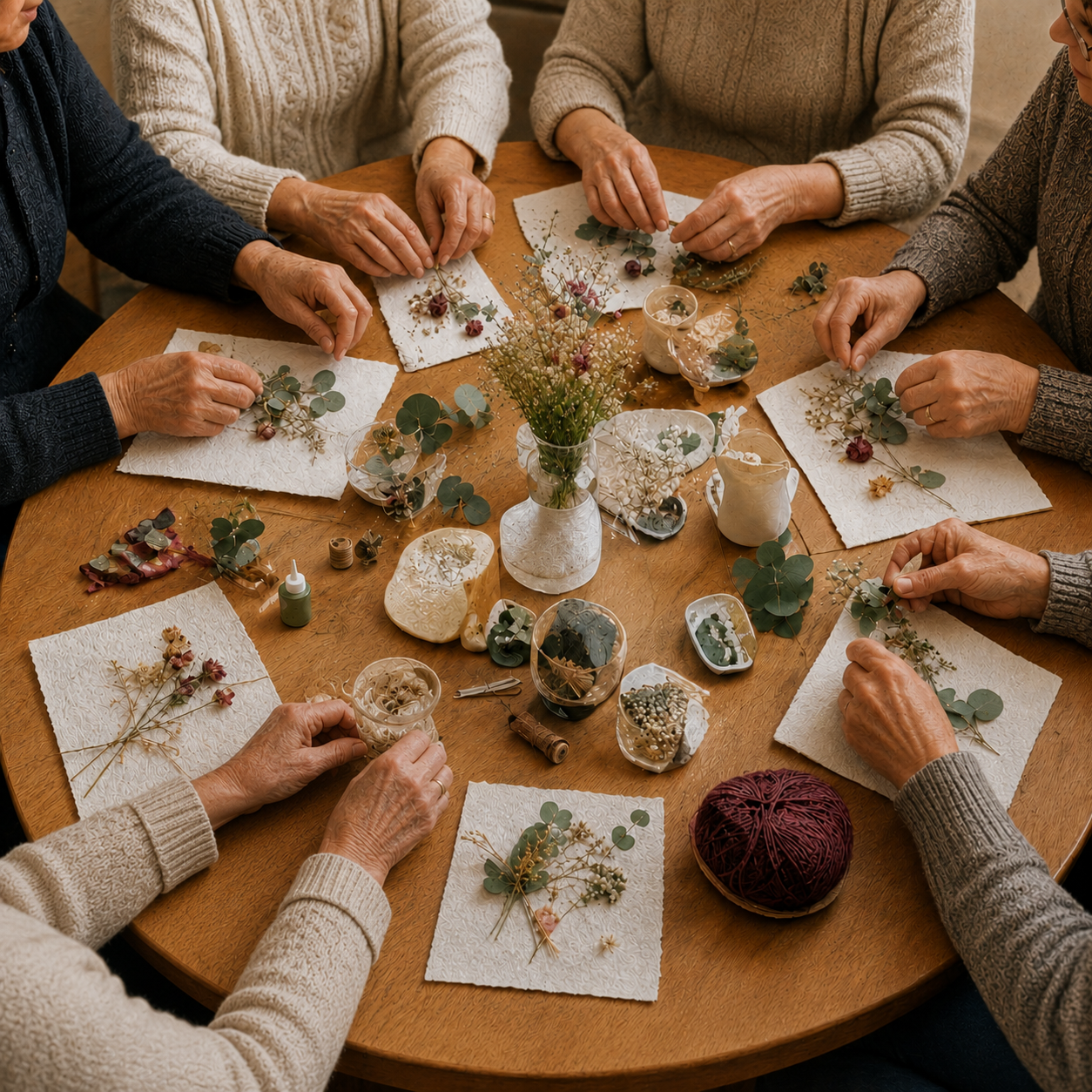 Moment collectif autour d’une table
