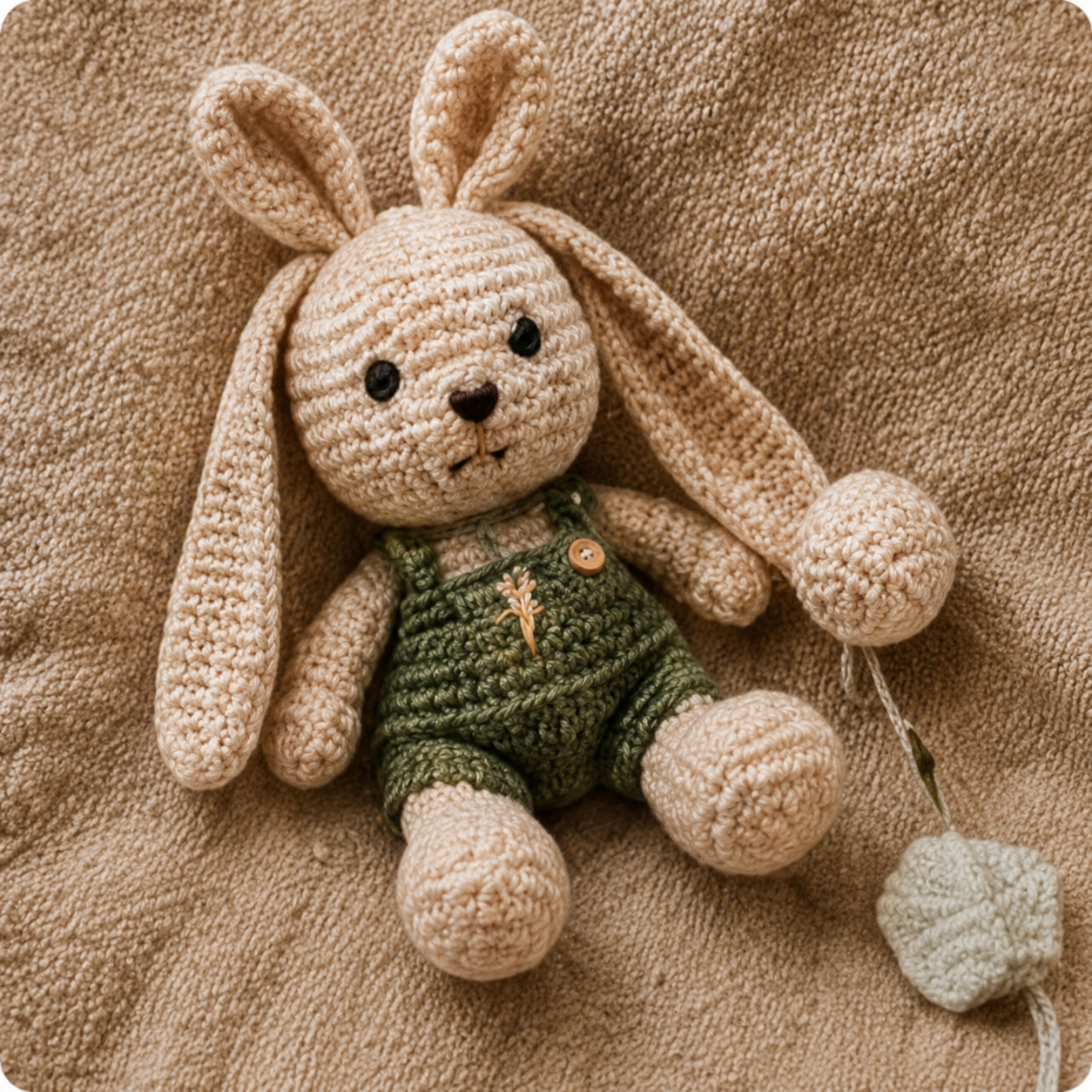 Lapin au crochet